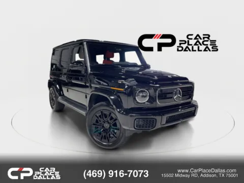 Black 2025 Mercedes-Benz G-Class G 580 w/EQ Technology Sport Utility 4D for sale in Addison, TX