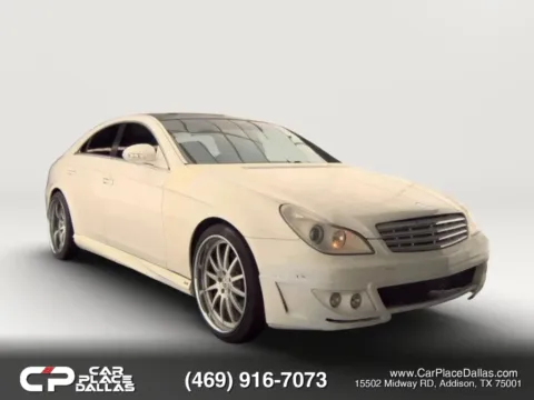 White 2006 Mercedes-Benz CLS-Class CLS 500 Coupe 4D for sale in Addison, TX