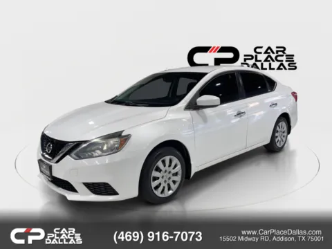 Another view of 2017 Nissan Sentra SV Sedan 4D for sale in Addison, TX at Car Place Dallas