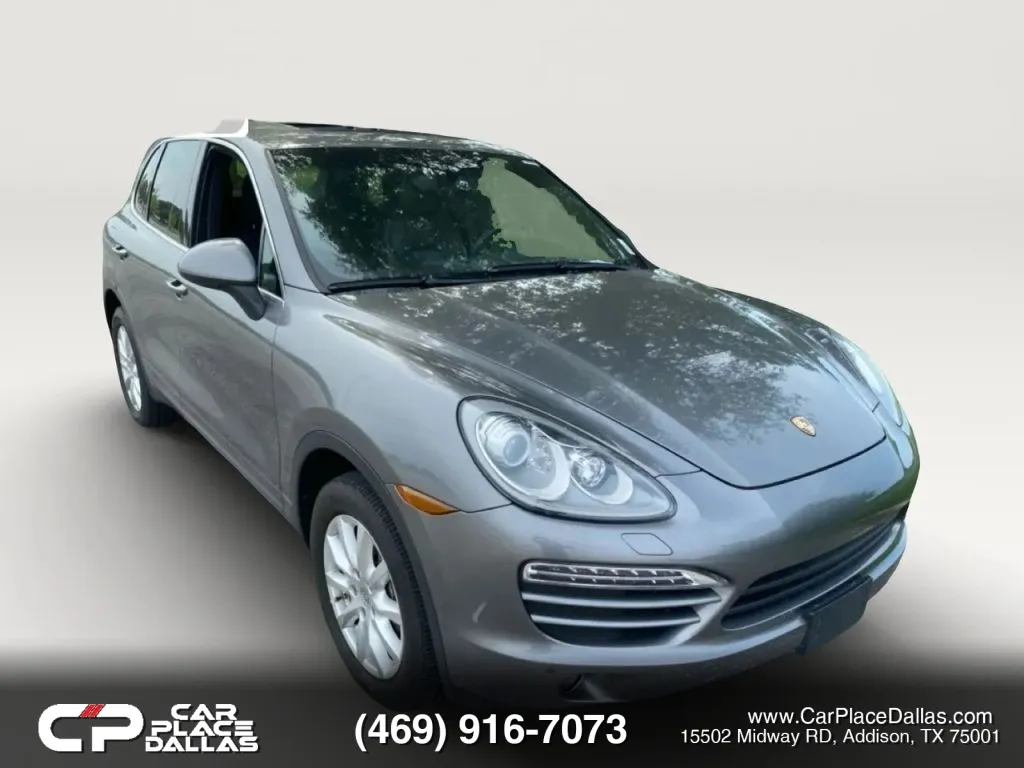 Gray 2014 Porsche Cayenne Sport Utility 4D for sale in Addison, TX