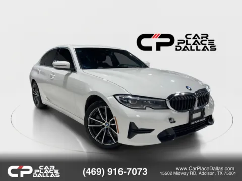 White 2020 BMW 3 Series 330i Sedan 4D for sale in Addison, TX