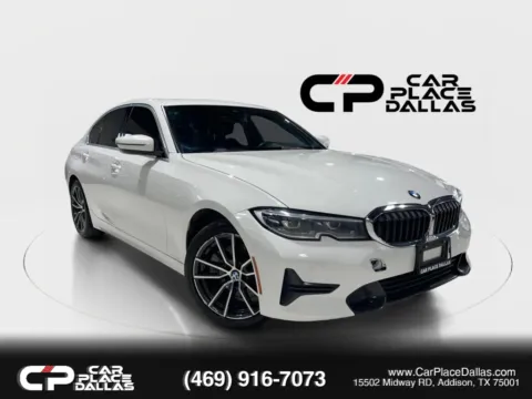 White 2020 BMW 3 Series 330i Sedan 4D for sale in Addison, TX