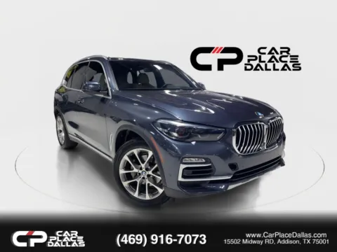 Gray 2021 BMW X5 sDrive40i Sport Utility 4D for sale in Addison, TX