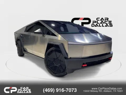Silver 2024 Tesla Cybertruck All-Wheel Drive Pickup 4D 6 ft for sale in Addison, TX