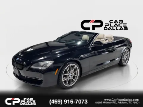 Another view of 2012 BMW 6 Series 650i Convertible 2D for sale in Addison, TX at Car Place Dallas