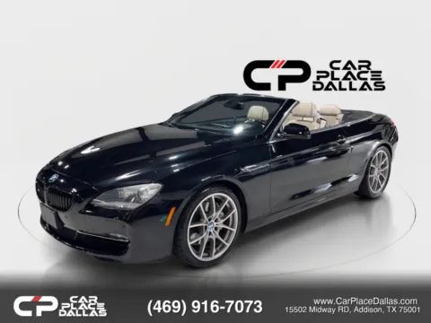 Another view of 2012 BMW 6 Series 650i Convertible 2D for sale in Addison, TX at Car Place Dallas