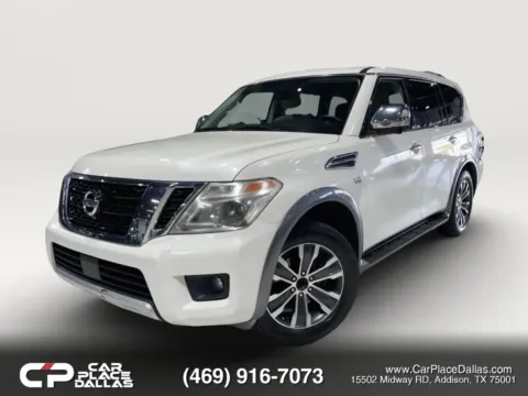 Photos of 2018 Nissan Armada SL Sport Utility 4D for sale in Addison, TX at Car Place Dallas