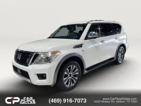 Another view of 2018 Nissan Armada SL Sport Utility 4D for sale in Addison, TX at Car Place Dallas