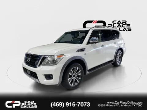 Another view of 2018 Nissan Armada SL Sport Utility 4D for sale in Addison, TX at Car Place Dallas