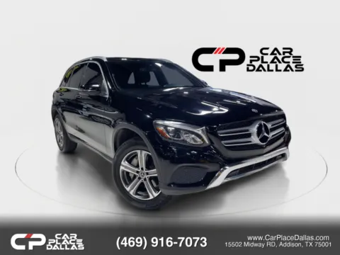 Black 2018 Mercedes-Benz GLC 300 Sport Utility 4D for sale in Addison, TX