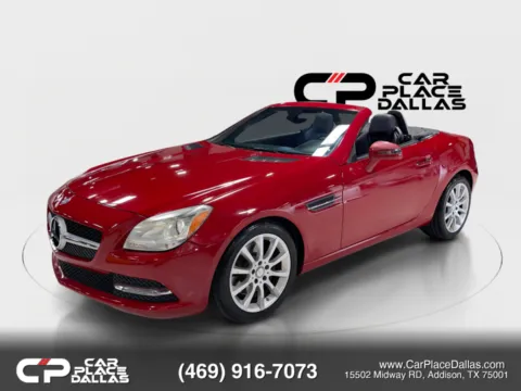 Another view of 2016 Mercedes-Benz SLK 300,PREM 1,PANO,AIRSCARF,NAV,BURMESTER,HTD STS,KEYLESS-GO,MEMORY STS,17 WHLS for sale in Addison, TX at Car Place Dallas