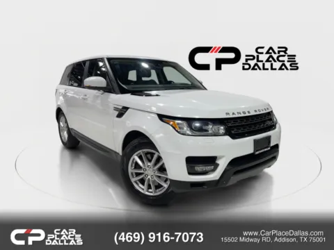 White 2015 Land Rover Range Rover Sport SE Sport Utility 4D for sale in Addison, TX