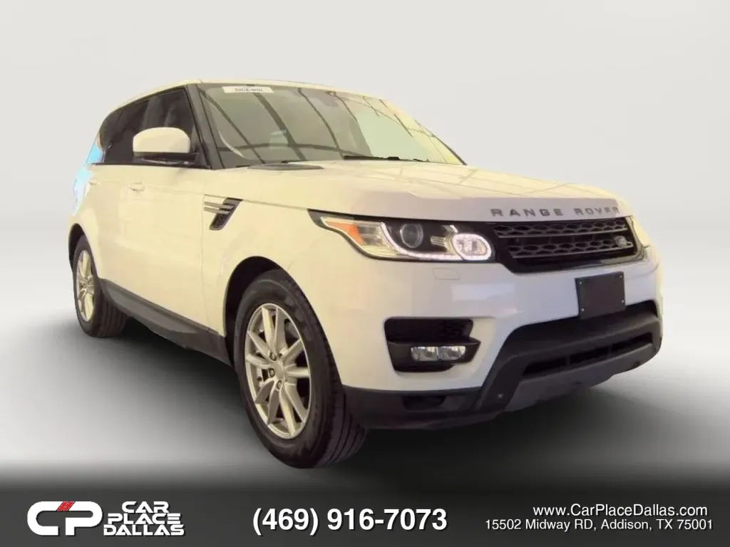 White 2015 Land Rover Range Rover Sport SE Sport Utility 4D for sale in Addison, TX