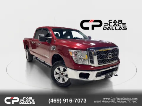 Red 2017 Nissan TITAN XD Crew Cab SV Pickup 4D 6 1/2 ft for sale in Addison, TX