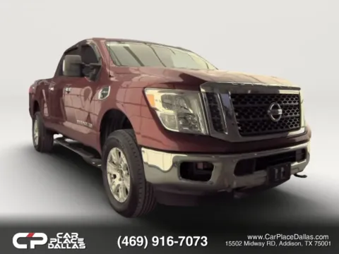 Red 2017 Nissan TITAN XD Crew Cab SV Pickup 4D 6 1/2 ft for sale in Addison, TX