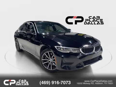 Black 2019 BMW 3 Series 330i Sedan 4D for sale in Addison, TX