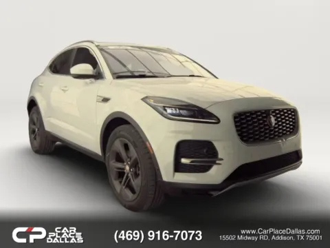 White 2021 Jaguar E-PACE P250 SE Sport Utility 4D for sale in Addison, TX