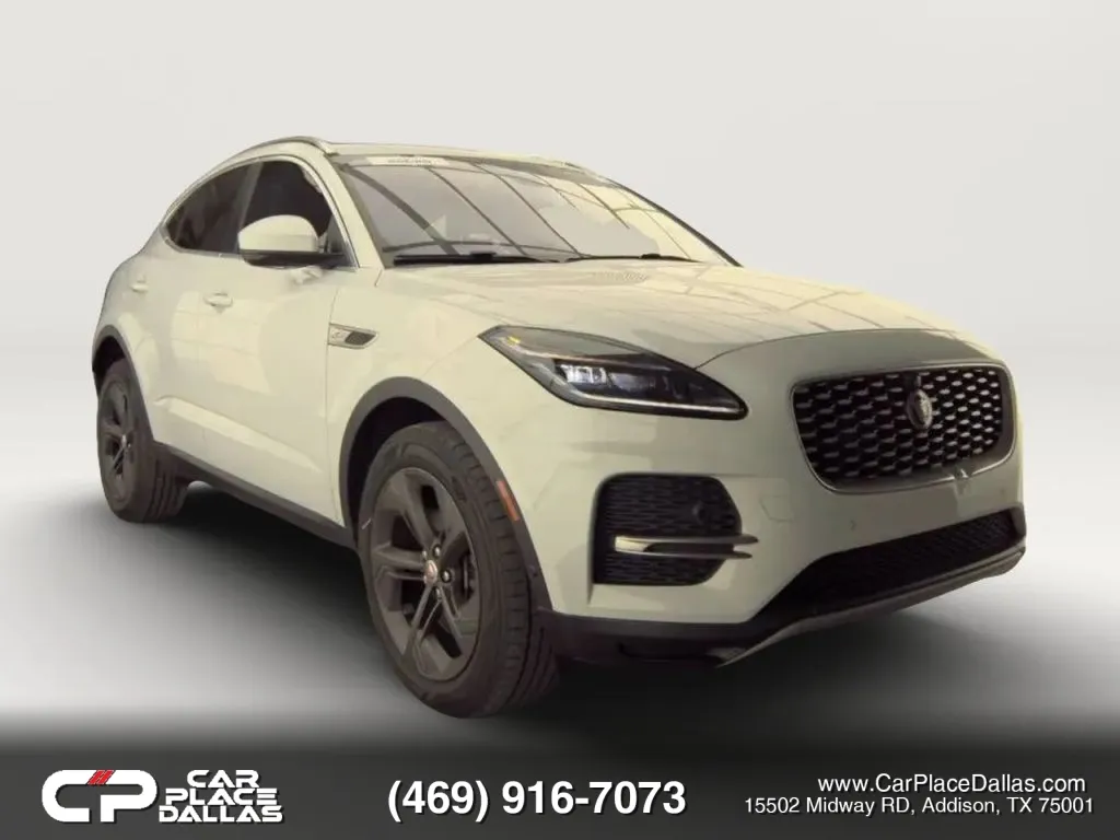 White 2021 Jaguar E-PACE P250 SE Sport Utility 4D for sale in Addison, TX