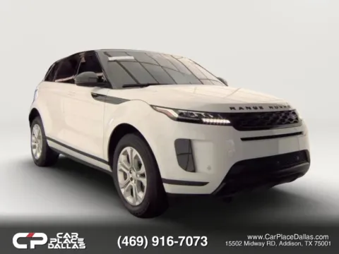 White 2023 Land Rover Range Rover Evoque P250 S Sport Utility 4D for sale in Addison, TX