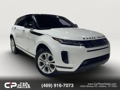 White 2023 Land Rover Range Rover Evoque P250 S Sport Utility 4D for sale in Addison, TX