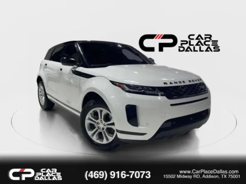 White 2023 Land Rover Range Rover Evoque P250 S Sport Utility 4D for sale in Addison, TX