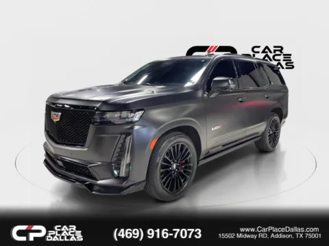 Another view of 2023 Cadillac Escalade V-Series Sport Utility 4D for sale in Addison, TX at Car Place Dallas