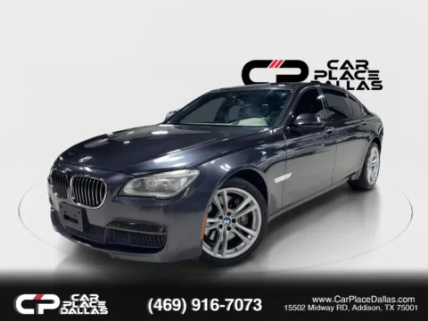 Photos of 2015 BMW 7 Series 750Li,M SPORT,EXEC PKG,DRIVER ASST PLUS,ACC,HUD,B&O,HTD LTHR,CAM,20 M WHLS for sale in Addison, TX at Car Place Dallas