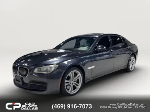 Another view of 2015 BMW 7 Series 750Li,M SPORT,EXEC PKG,DRIVER ASST PLUS,ACC,HUD,B&O,HTD LTHR,CAM,20 M WHLS for sale in Addison, TX at Car Place Dallas