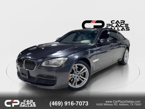 Photos of 2015 BMW 7 Series 750Li,M SPORT,EXEC PKG,DRIVER ASST PLUS,ACC,HUD,B&O,HTD LTHR,CAM,20 M WHLS for sale in Addison, TX at Car Place Dallas