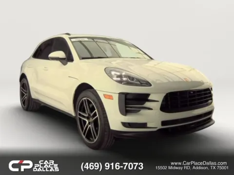 White 2021 Porsche Macan Sport Utility 4D for sale in Addison, TX