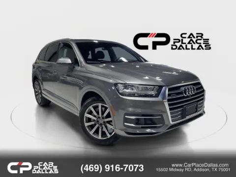 Silver 2017 Audi Q7 3.0T Premium Plus Sport Utility 4D for sale in Addison, TX