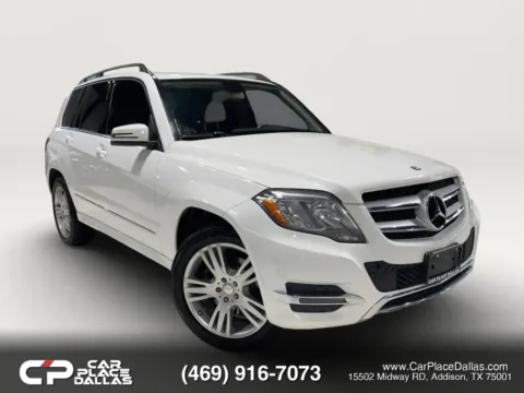 White 2015 Mercedes-Benz GLK-Class GLK 350 Sport Utility 4D for sale in Addison, TX