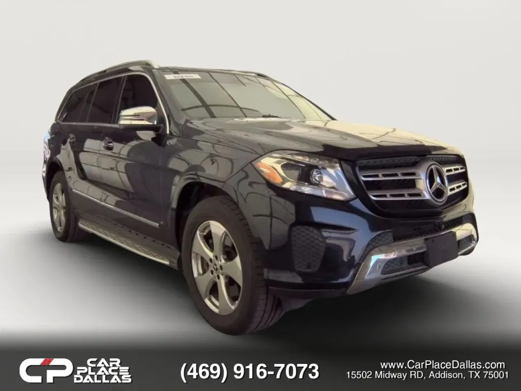 Gray 2018 Mercedes-Benz GLS 450 4MATIC Sport Utility 4D for sale in Addison, TX