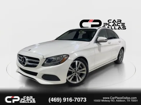 Photos of 2018 Mercedes-Benz C-Class C 300,PREM PKG,SUNROOF,HTD STS,BLIND SPOT,CARPLAY,CAM,KEYLESS-GO,MEMORY STS,18 WHLS for sale in Addison, TX at Car Place Dallas