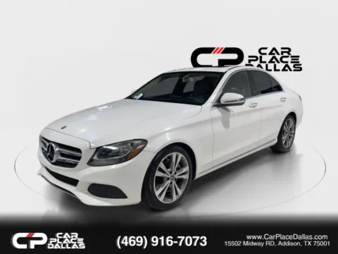 Another view of 2018 Mercedes-Benz C-Class C 300,PREM PKG,SUNROOF,HTD STS,BLIND SPOT,CARPLAY,CAM,KEYLESS-GO,MEMORY STS,18 WHLS for sale in Addison, TX at Car Place Dallas