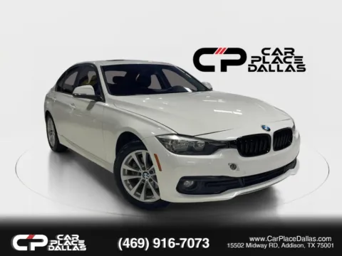 White 2017 BMW 3 Series 320i Sedan 4D for sale in Addison, TX