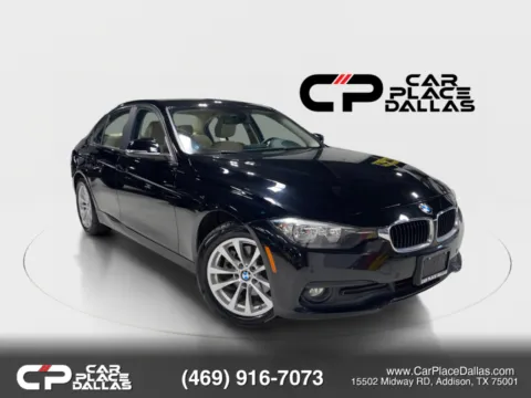 Black 2016 BMW 3 Series 320i Sedan 4D for sale in Addison, TX
