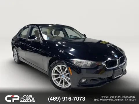 Black 2016 BMW 3 Series 320i Sedan 4D for sale in Addison, TX