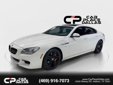 Another view of 2013 BMW 6 Series 650i xDrive Gran Coupe AWD,V8,NAV,LEATHER,LOW MILES,WHITE EXT for sale in Addison, TX at Car Place Dallas
