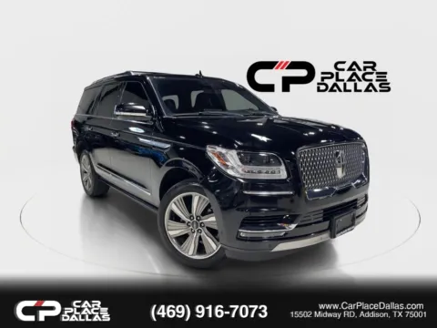 Black 2018 Lincoln Navigator Reserve Sport Utility 4D for sale in Addison, TX