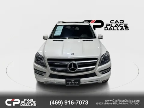 Another view of 2013 Mercedes-Benz GL-Class GL 450 4MATIC,V8,3RD ROW,NAV,CAM,HTD STS,WHITE EXT,LOW MILES for sale in Addison, TX at Car Place Dallas