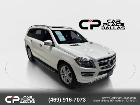 Photos of 2013 Mercedes-Benz GL-Class GL 450 4MATIC,V8,3RD ROW,NAV,CAM,HTD STS,WHITE EXT,LOW MILES for sale in Addison, TX at Car Place Dallas