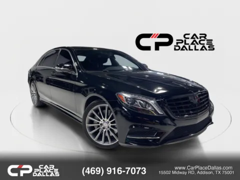 Black 2017 Mercedes-Benz S-Class S 550 Sedan 4D for sale in Addison, TX