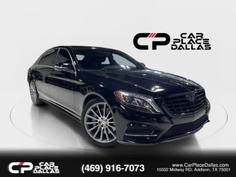 Black 2017 Mercedes-Benz S-Class S 550 Sedan 4D for sale in Addison, TX