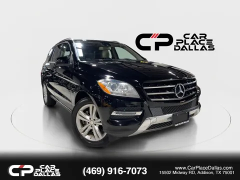 Black 2013 Mercedes-Benz M-Class ML 350 Sport Utility 4D for sale in Addison, TX