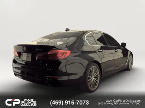 Another view of 2018 BMW 5 Series 530i Sedan 4D for sale in Addison, TX at Car Place Dallas