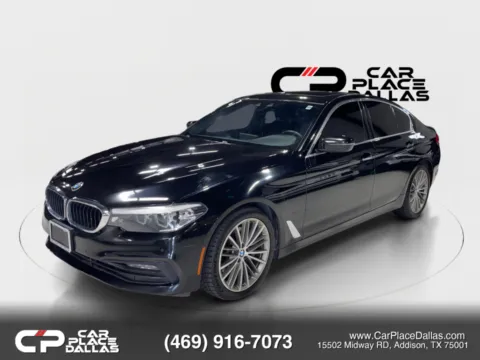 Another view of 2018 BMW 5 Series 530i Sedan 4D for sale in Addison, TX at Car Place Dallas