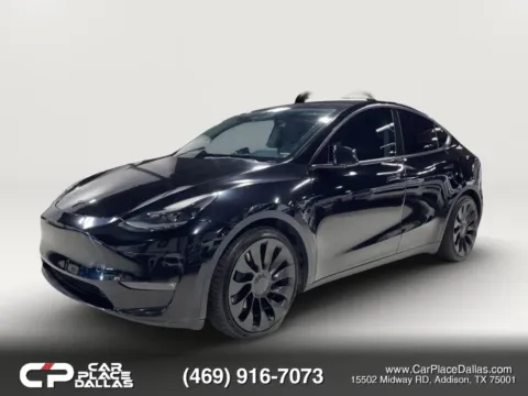 Another view of 2022 Tesla Model Y Performance Sport Utility 4D for sale in Addison, TX at Car Place Dallas