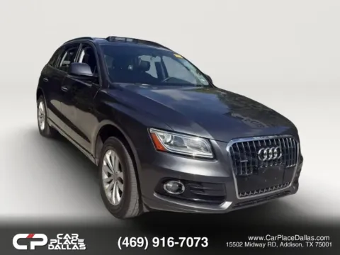 Gray 2016 Audi Q5 2.0T Premium Plus Sport Utility 4D for sale in Addison, TX