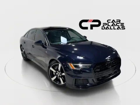 Blue 2021 Audi A6 55 TFSI Premium Plus Sedan 4D for sale in Addison, TX